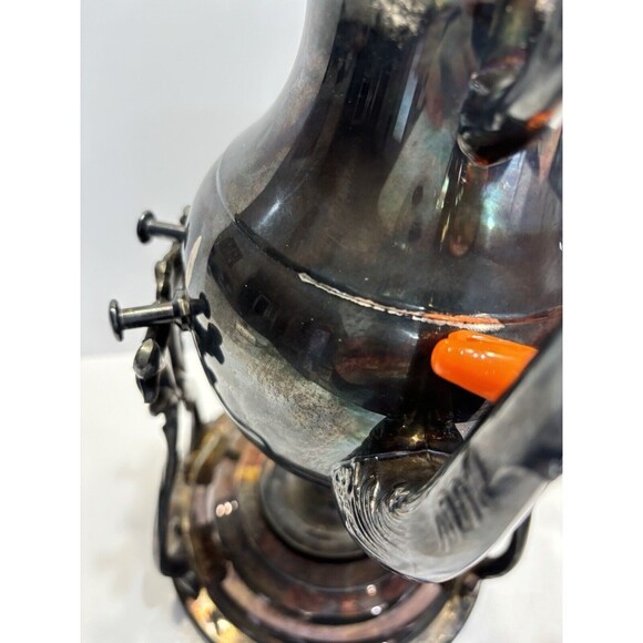 VTG Vintage FB Rogers Silver Plated Tilting Teapot With Stand & Burner Footed - Picture 16 of 16